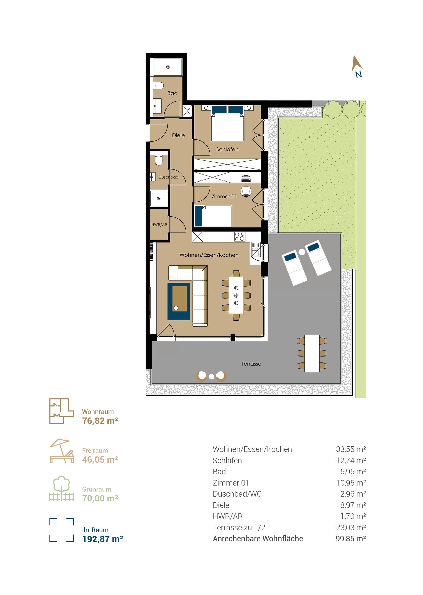 Grundriss 2 twins